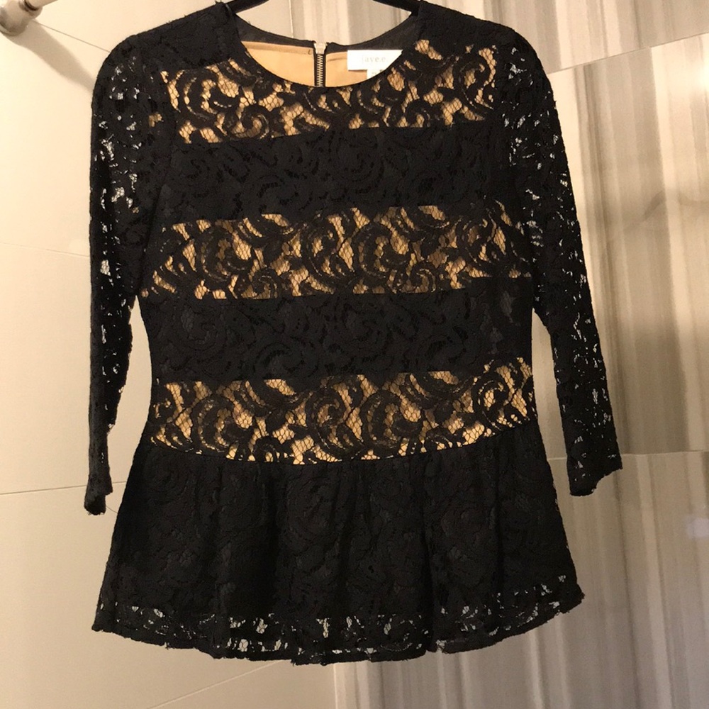 Lace pablum top.